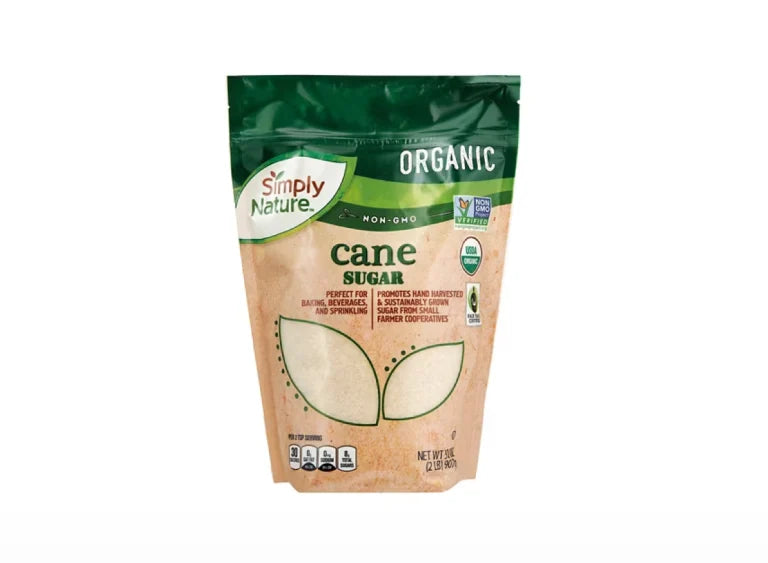 Aldi | Simply Nature Organic Cane Sugar Pouch - 32 oz
