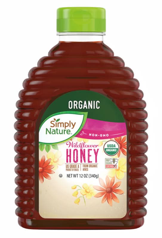 Aldi | Simply Nature Organic Wildflower Honey - 12 oz