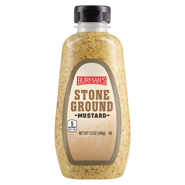 Aldi | Burman's Stone Ground Mustard - 12 oz