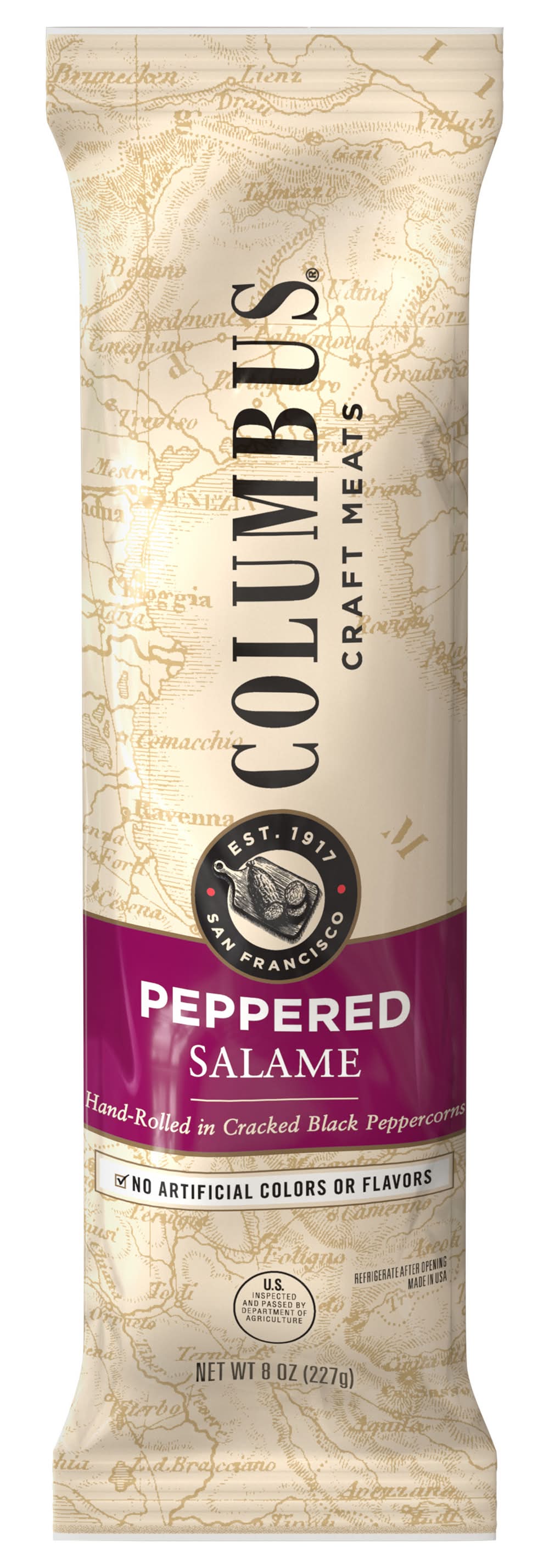 World Market | Columbus Peppered Salame - 8 oz