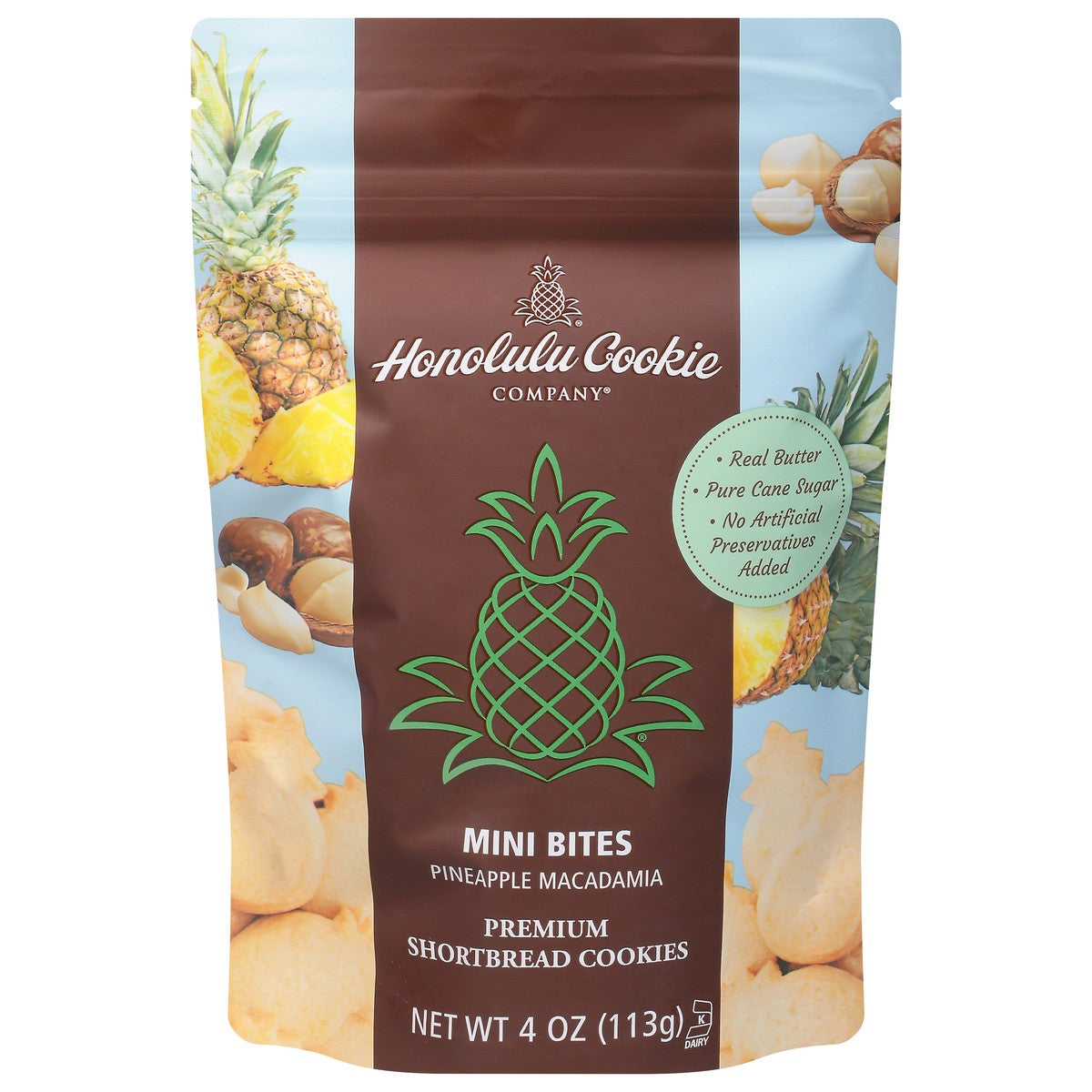 World Market | Honolulu Cookie Company Minibites Pineapple Macadamia - 4 oz