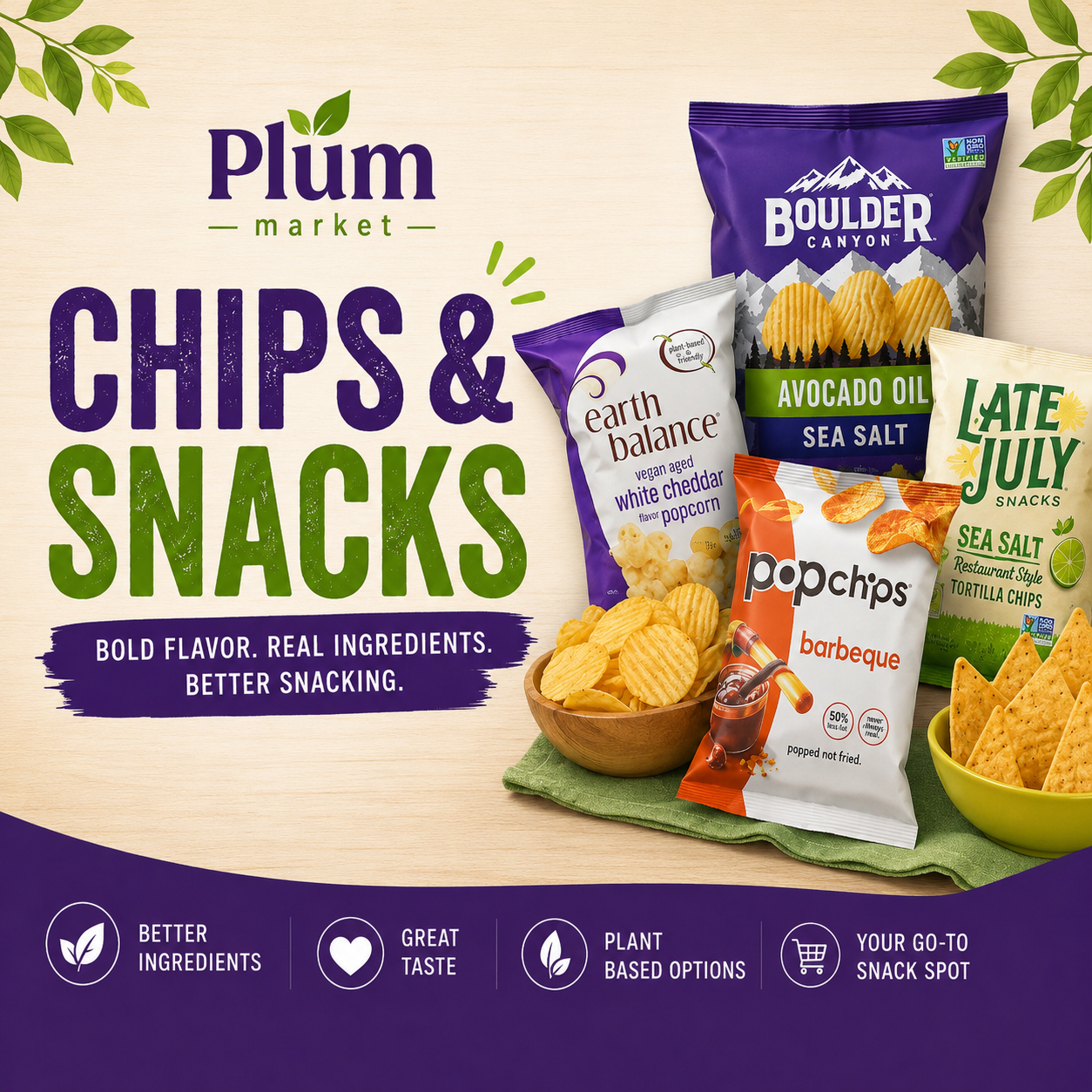 Plum Market Chips & Snack