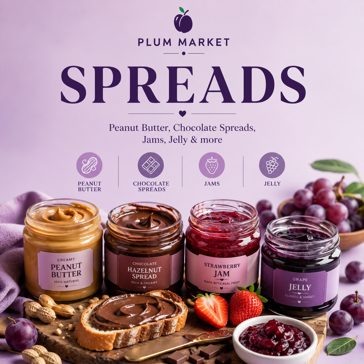 Plum Market Spreads
