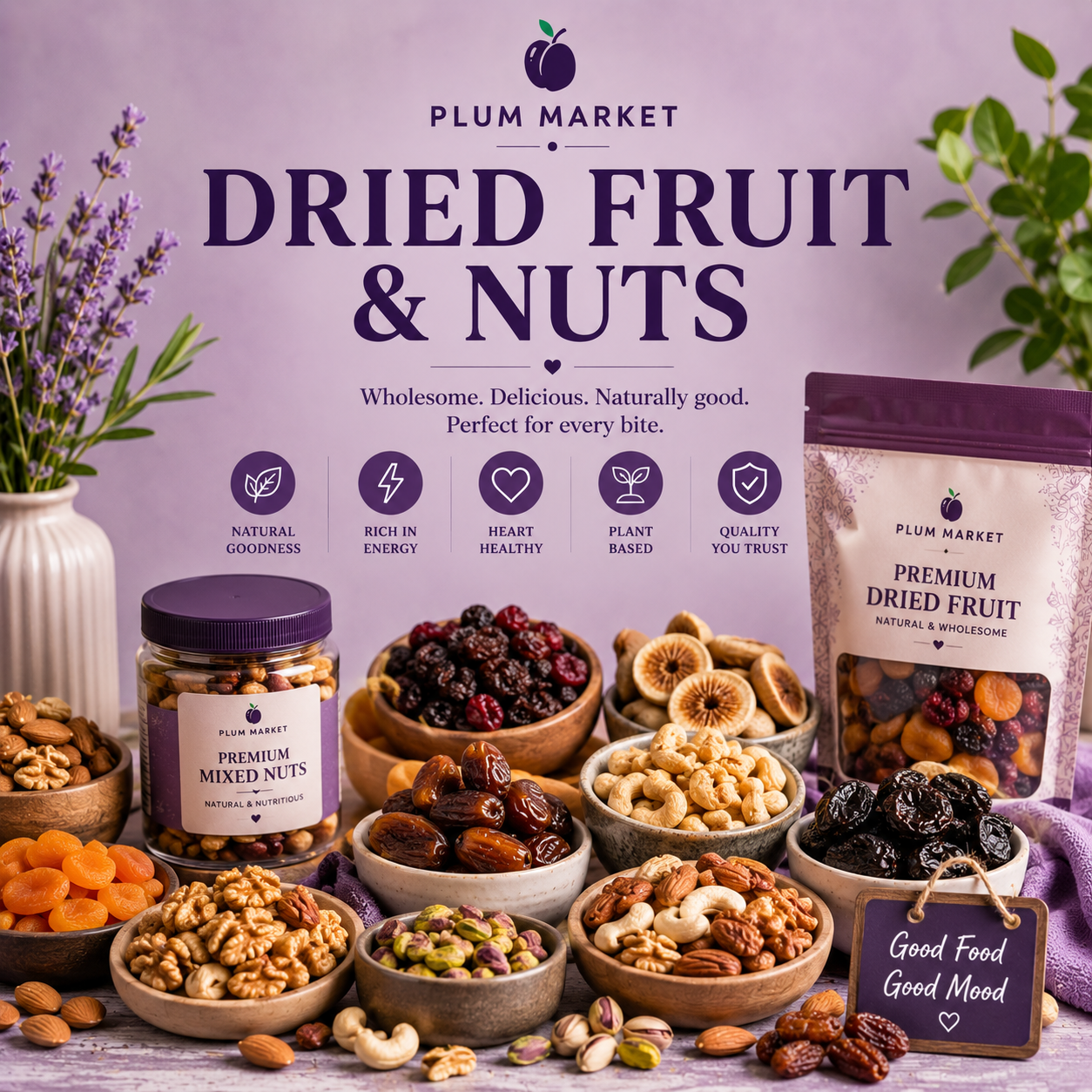 Plum Market Dried Fruits & Nuts