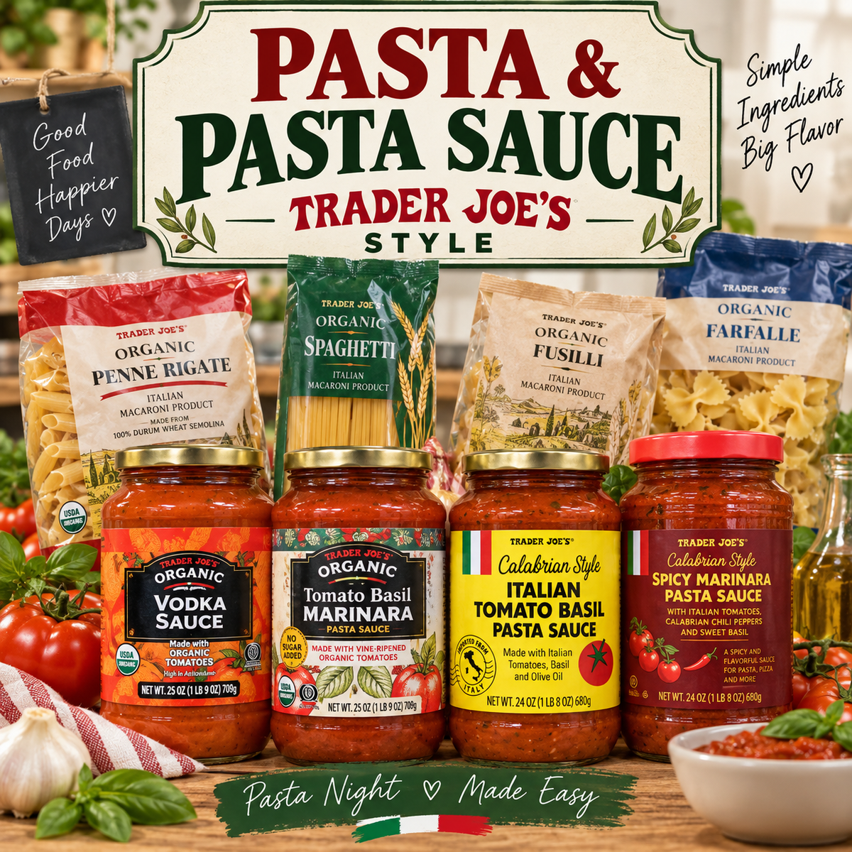 Pasta & Pasta Sauce