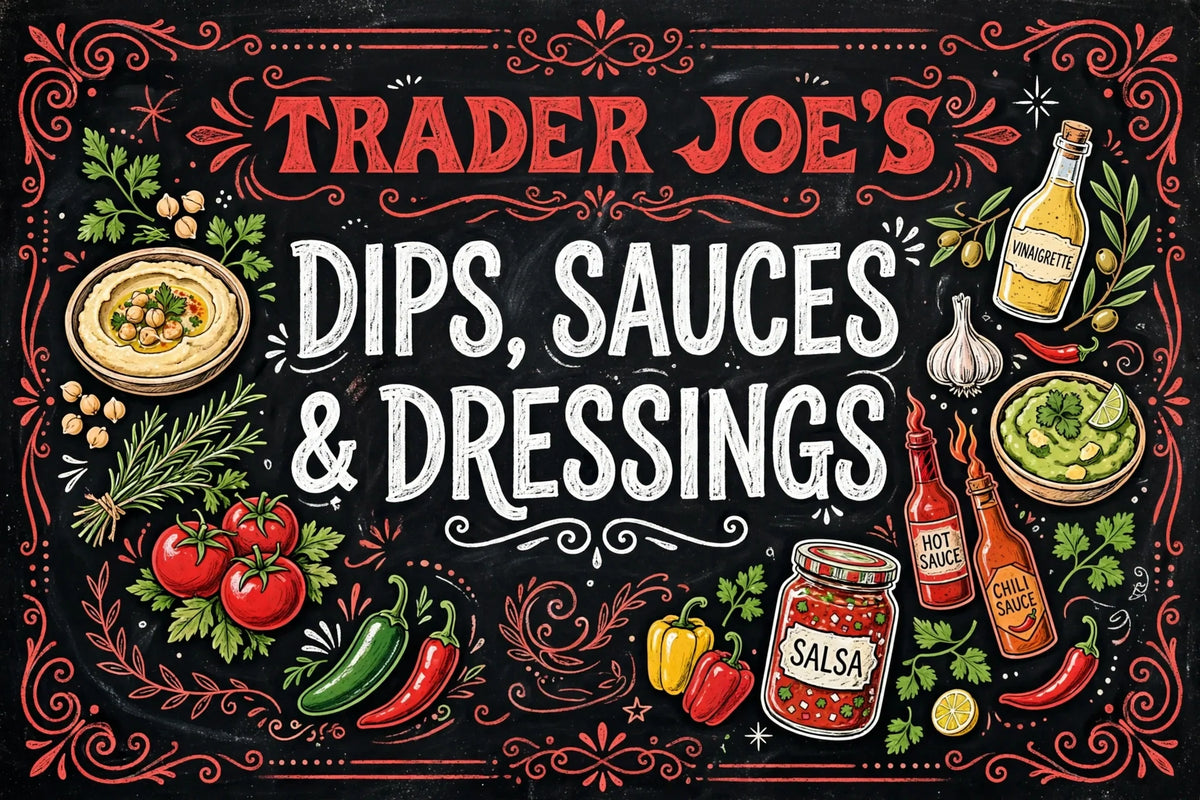 Trader Joe's Dips, Sauces and Dressings