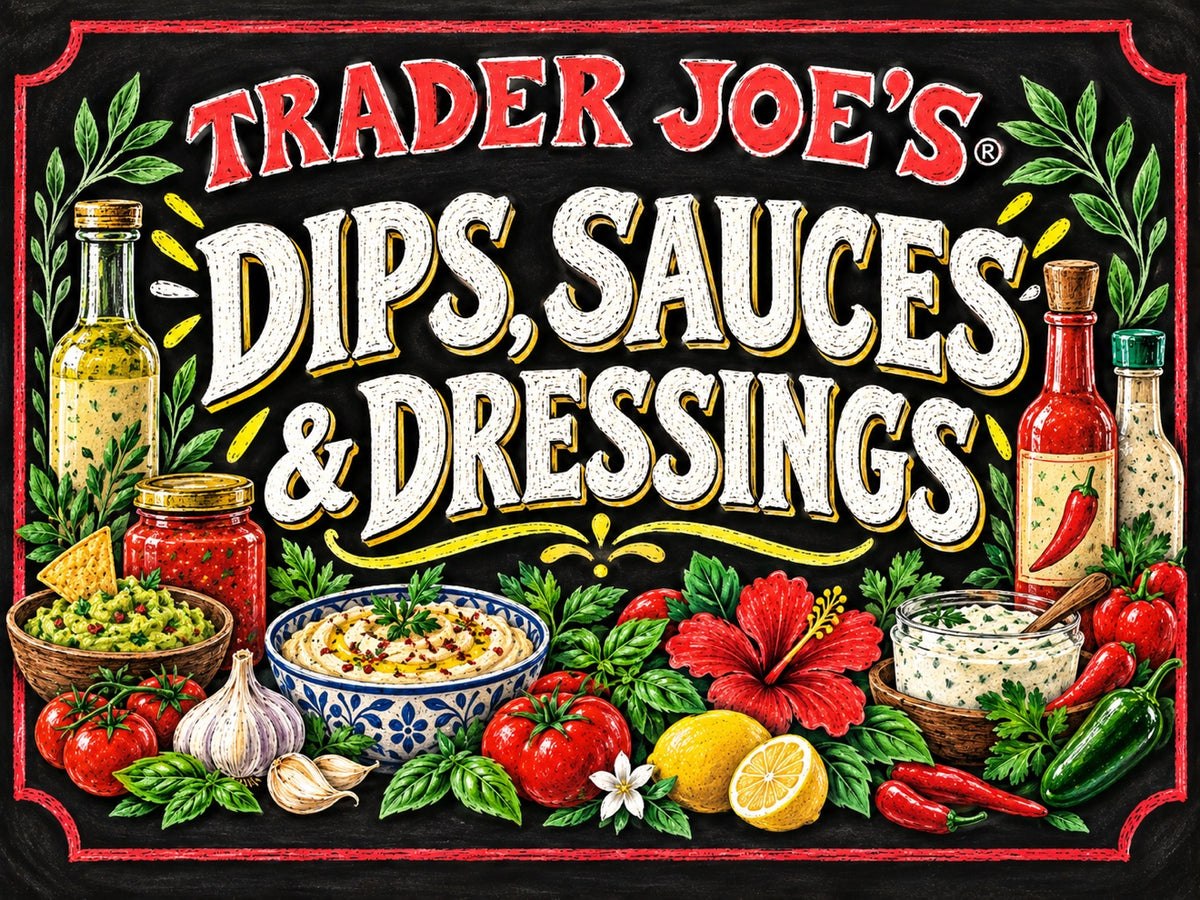 Trader Joe's Dips, Sauces and Dressings