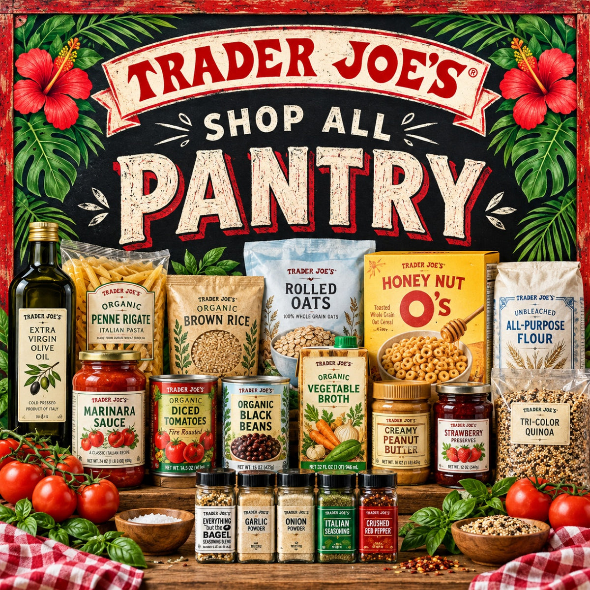 Trader Joe’s Shop All Pantry