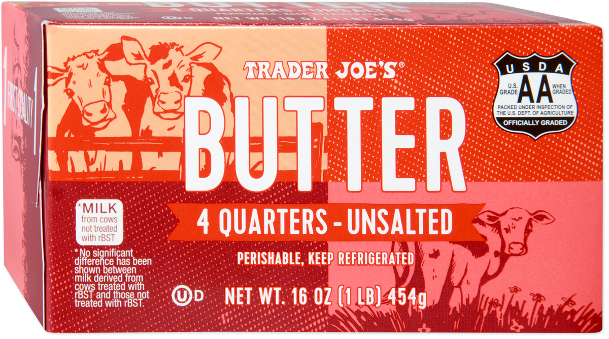 Butter Quarters, Unsalted