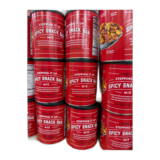 Stepping it up spicy snack bar Mix