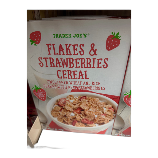 FLAKES & STRAWBERRIES CEREAL | Trader Joe's