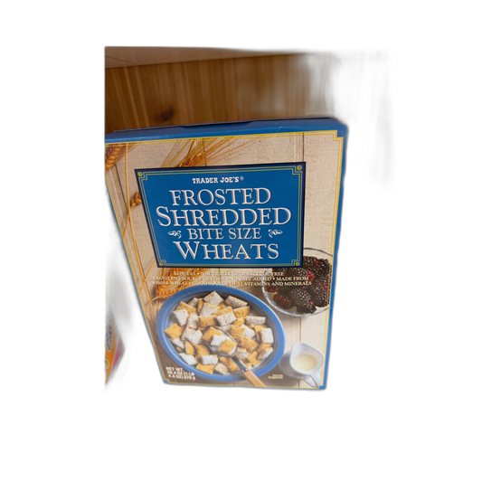 FROSTED SHREDDED as BITE SIZE WHEATS 20.4 oz | Trader Joe's