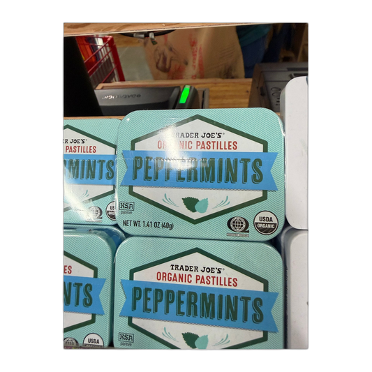 Trader Joe's | ORGANIC PEPPERMINT PASTILLES - 1.41 oz