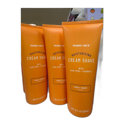 Trader Joe's | Moisturizing SHAVE CREAM WITH ALOE VERA + VITAMINE