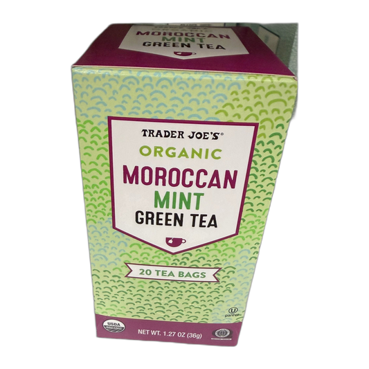 Trader Joe's | ORGANIC MOROCCAN MINT GREEN TEA - 1.27 oz