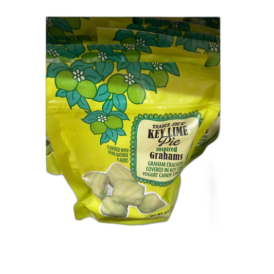Trader Joe's | KEY LIME PIEGRAHAM CRACKERS COVERED IN KEY LIME YOGURT CANDY COATING