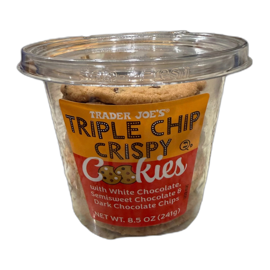 Trader Joe's | RIPLE CHIP CRISPY Q. Cookies - 8.5 oz
