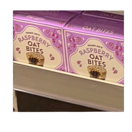 Raspberry Oat Bites