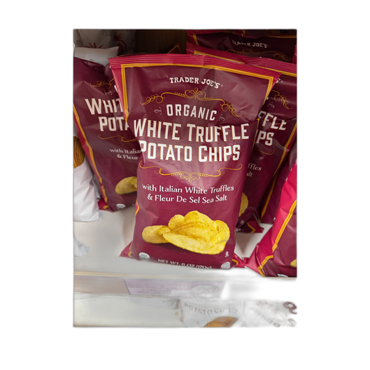 Trader Joe's | ORGANIC WHITE TRUFFLE A POTATO CHIPS - 6 oz
