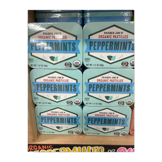 Trader Joe's | ORGANIC PASTILLES PepperMints - 1.41 oz