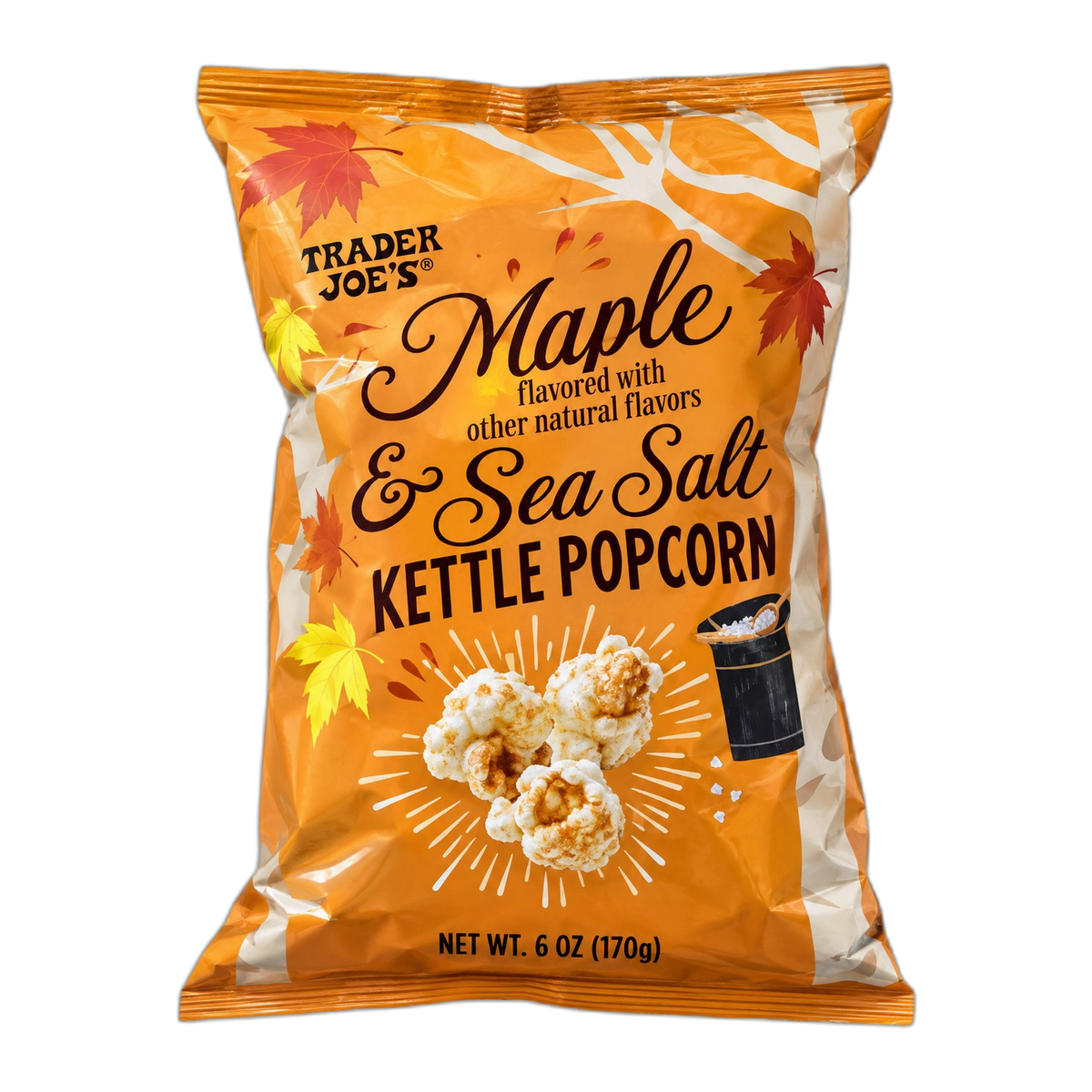 Trader Joe's | Maple & Sea Salt Kettle Popcorn - 7 oz