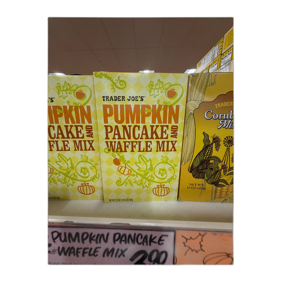 Trader Joe's | Pumpkin Pancake & Waffle Mix - 21.2 oz