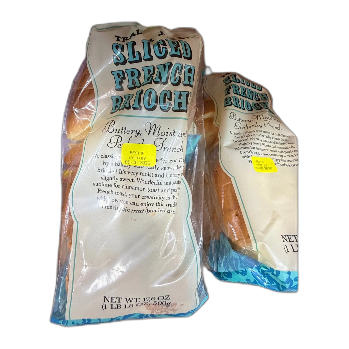 Trader Joe's | Sliced French Brioche - 17.6 oz