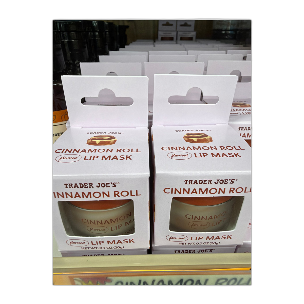 Trader Joe's | Cinnamon Roll Flavored Lip Mask - 0.7 oz