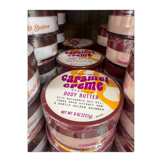 Trader Joe's | Caramel Crème Scented Body Butter - 8 oz