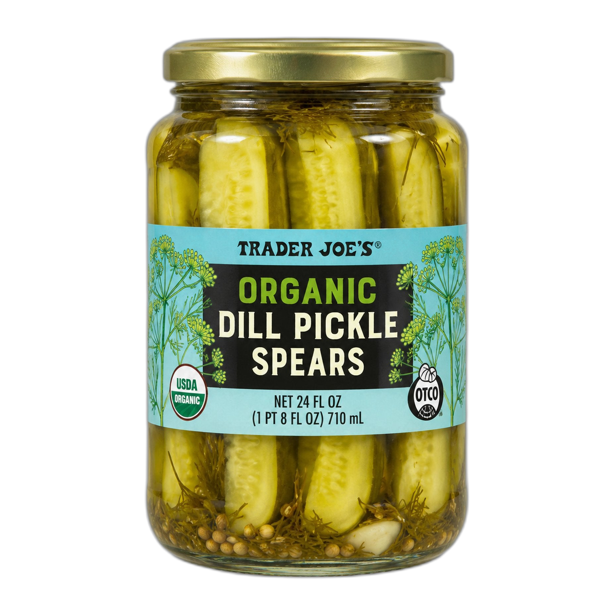 Trader Joe's | Organic Dill Pickle Spears
