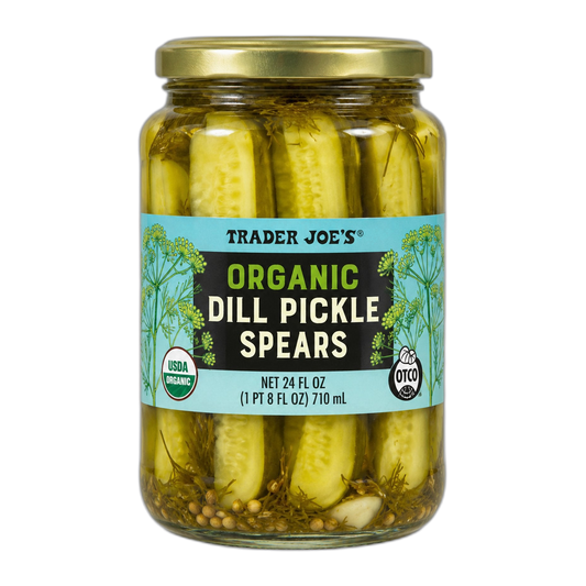 Trader Joe's | Organic Dill Pickle Spears
