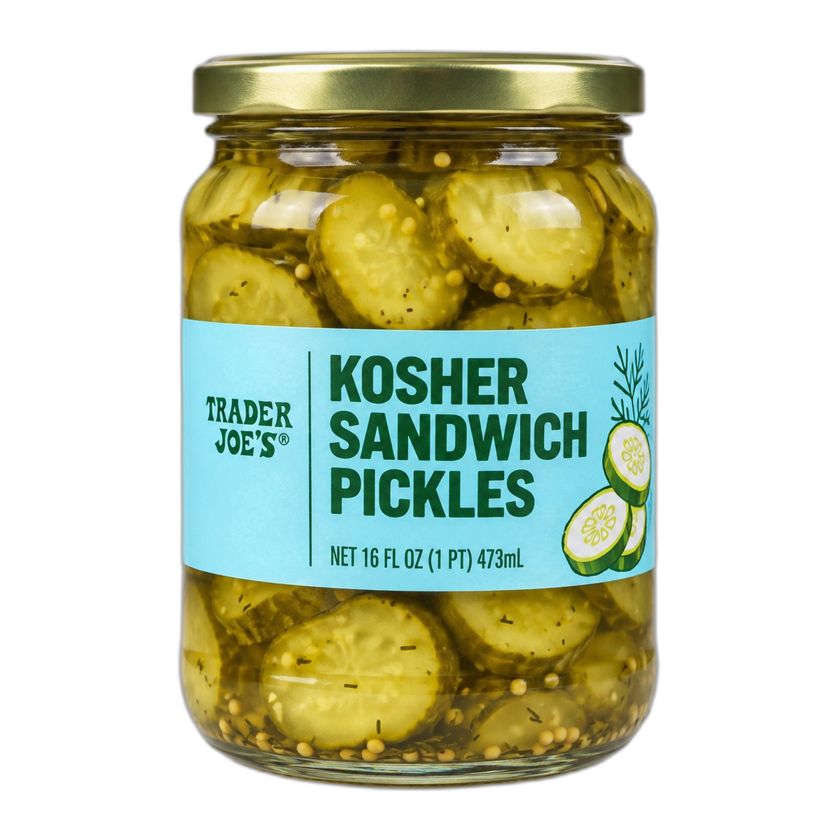 Trader Joe's | Kosher Sandwich Pickles