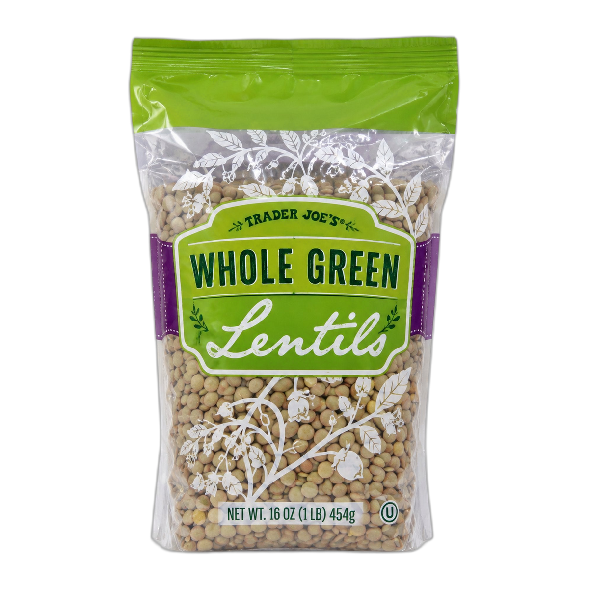 Trader Joe's | Whole Green Lentils - 16 oz
