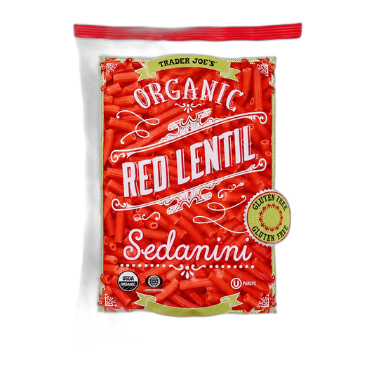 Trader Joe's | Organic Red Lentil Sedanini