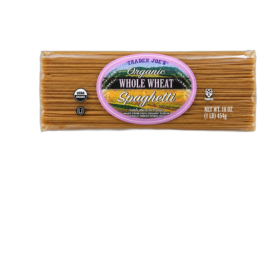 Trader Joe's | Organic Whole Wheat Spaghetti - 16 oz