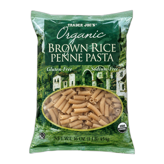 Trader Joe's | Organic Brown Rice Penne Pasta - 16 oz