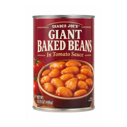 Trader Joe's | Giant Baked Beans in Tomato Sauce - 15.75 oz