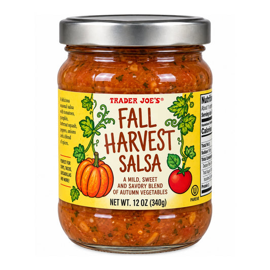 Trader Joe's | Fall Harvest Salsa | Seasonal Autumn Salsa - 12 oz