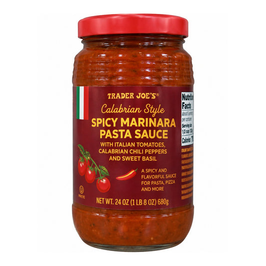 Trader Joe's | Calabrian Style Spicy Marinara Pasta Sauce - 24 oz