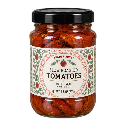 Trader Joe's | Slow Roasted Tomatoes with Herbs in Olive Oil - 8.5 oz