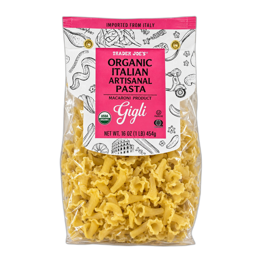 Trader Joe's | Organic Italian Artisanal Gigli Pasta - 16 oz