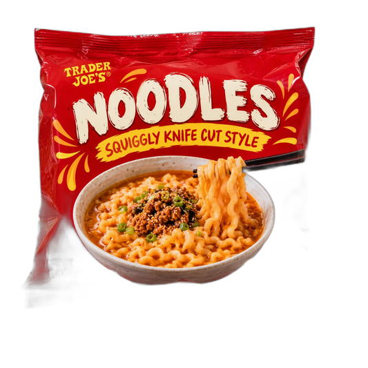 Trader Joe's | Squiggly Knife Cut Style Noodles - 4 pack