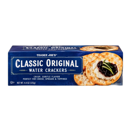 Trader Joe's | Classic Original Water Crackers - 4.4 oz