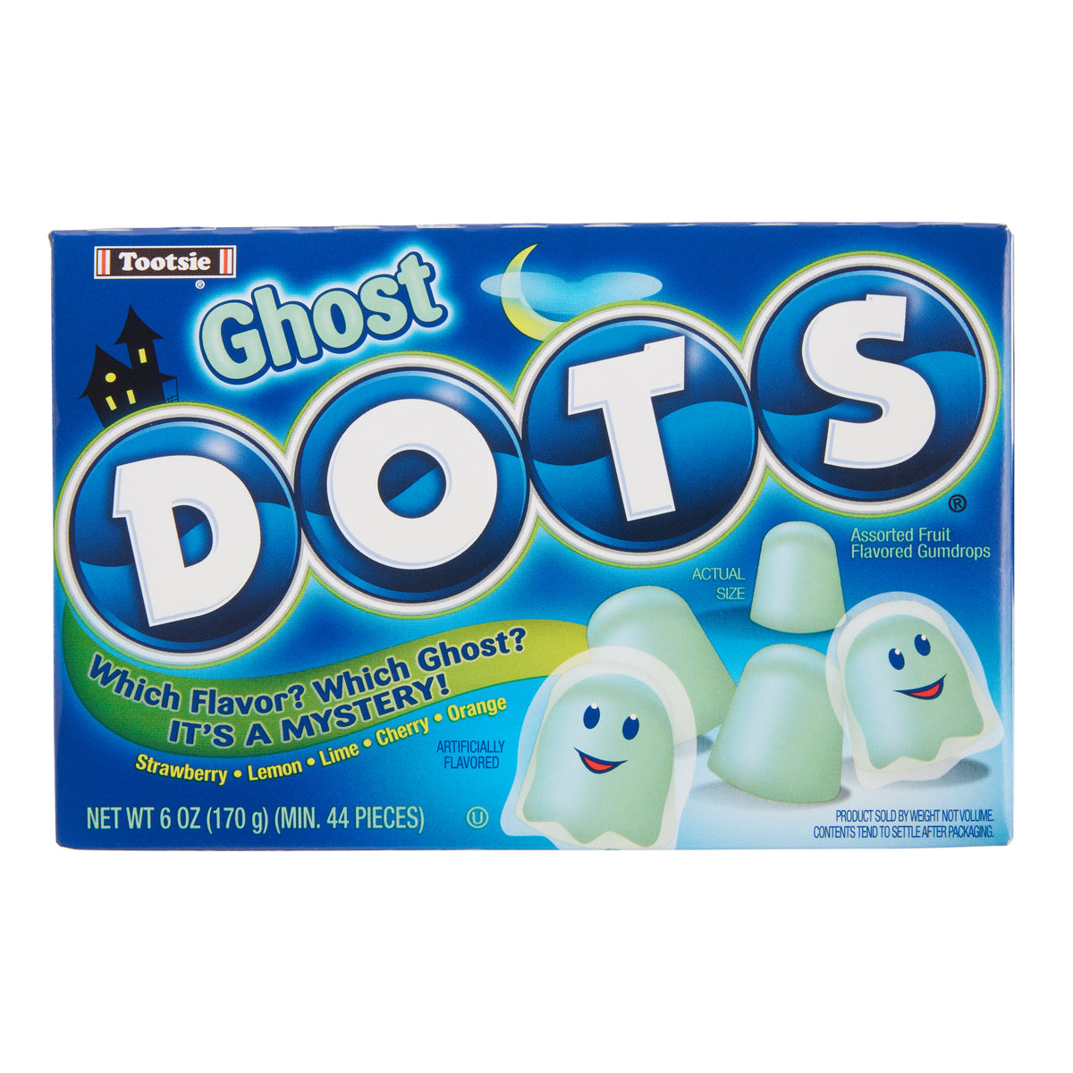 Tootsie Dots Ghosts Chewy Candy Theater Box