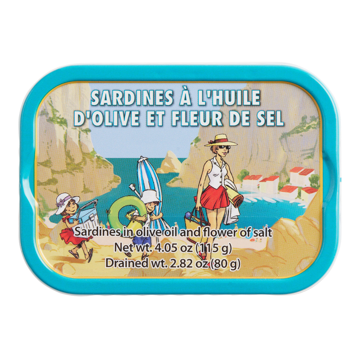 Ferrigno Sardines with Olive Oil and Fleur de Sel Salt
