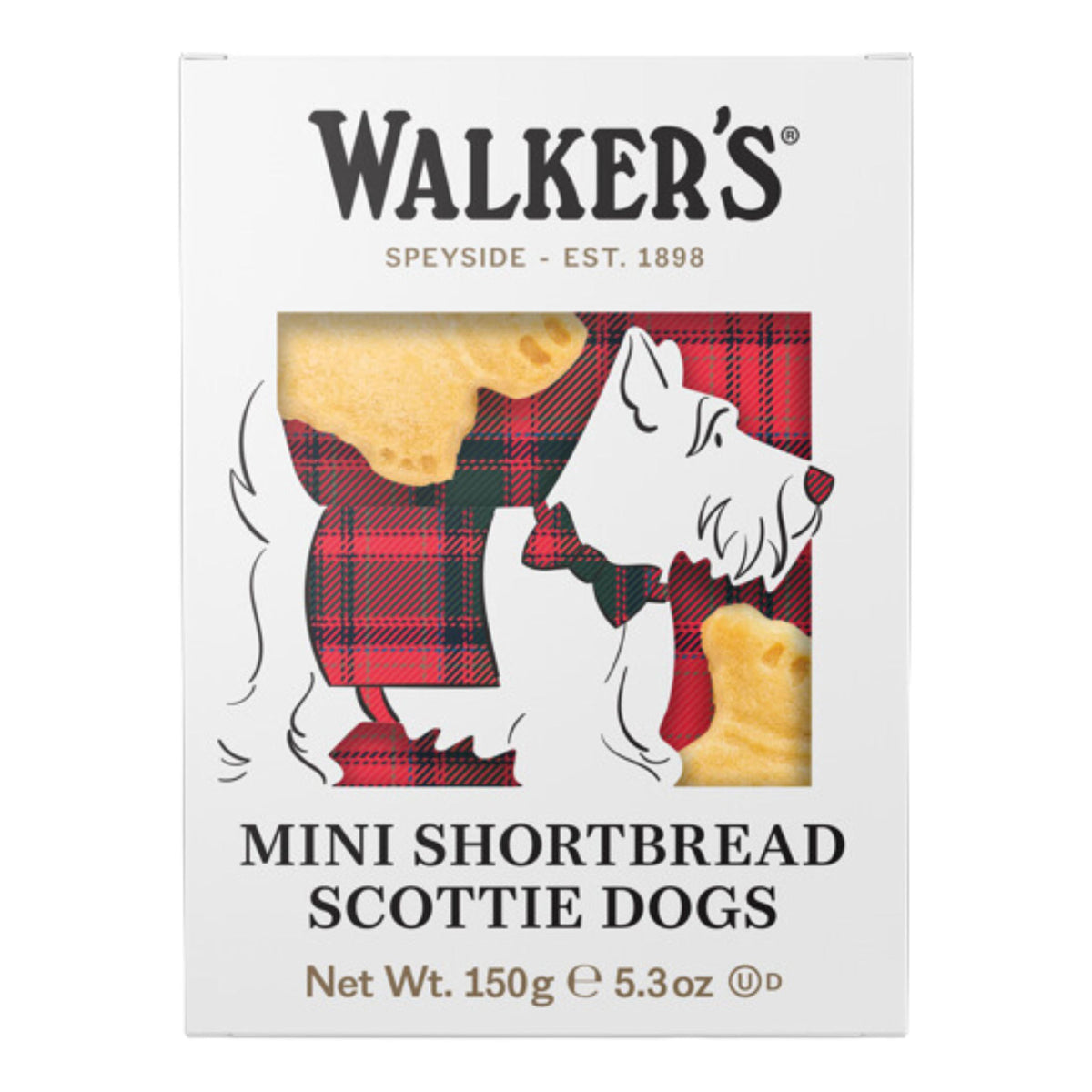Walker's Shortbread Mini Scottie Dogs 3D Box