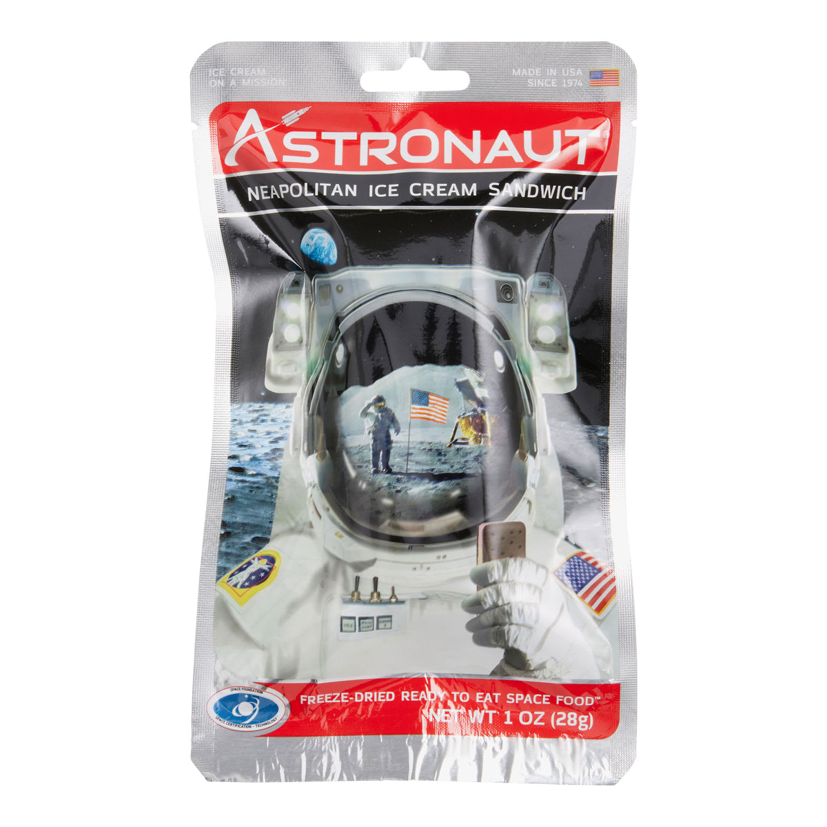 Astronaut Neapolitan Freeze Dried Ice Cream Bar