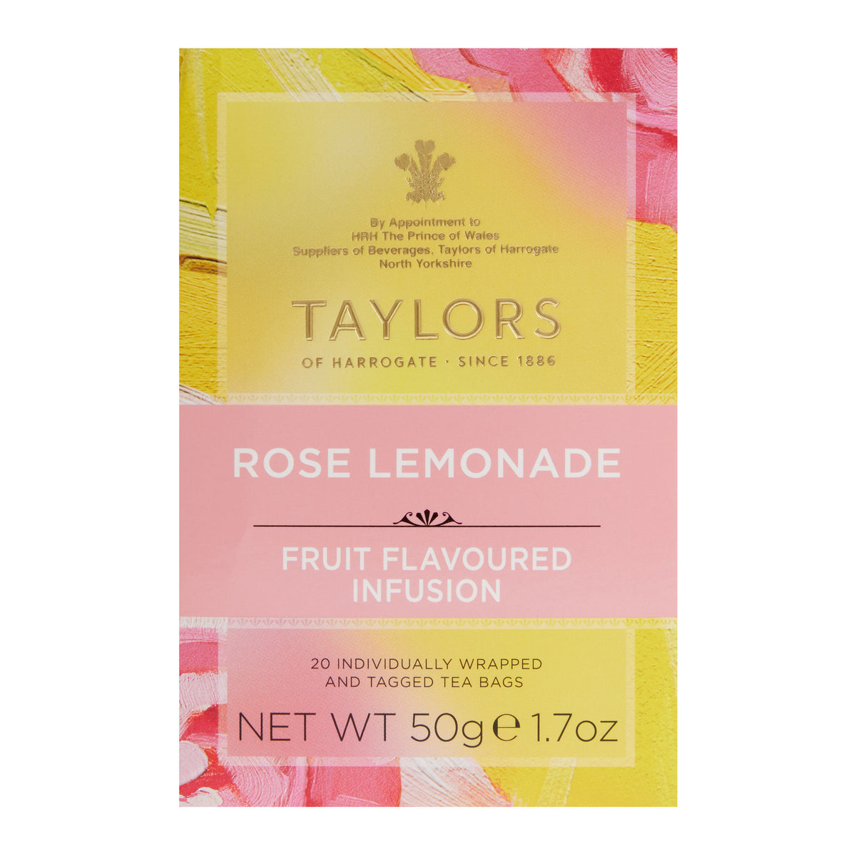 Taylors of Harrogate Rose Lemonade Fruit Infusion 20 Count