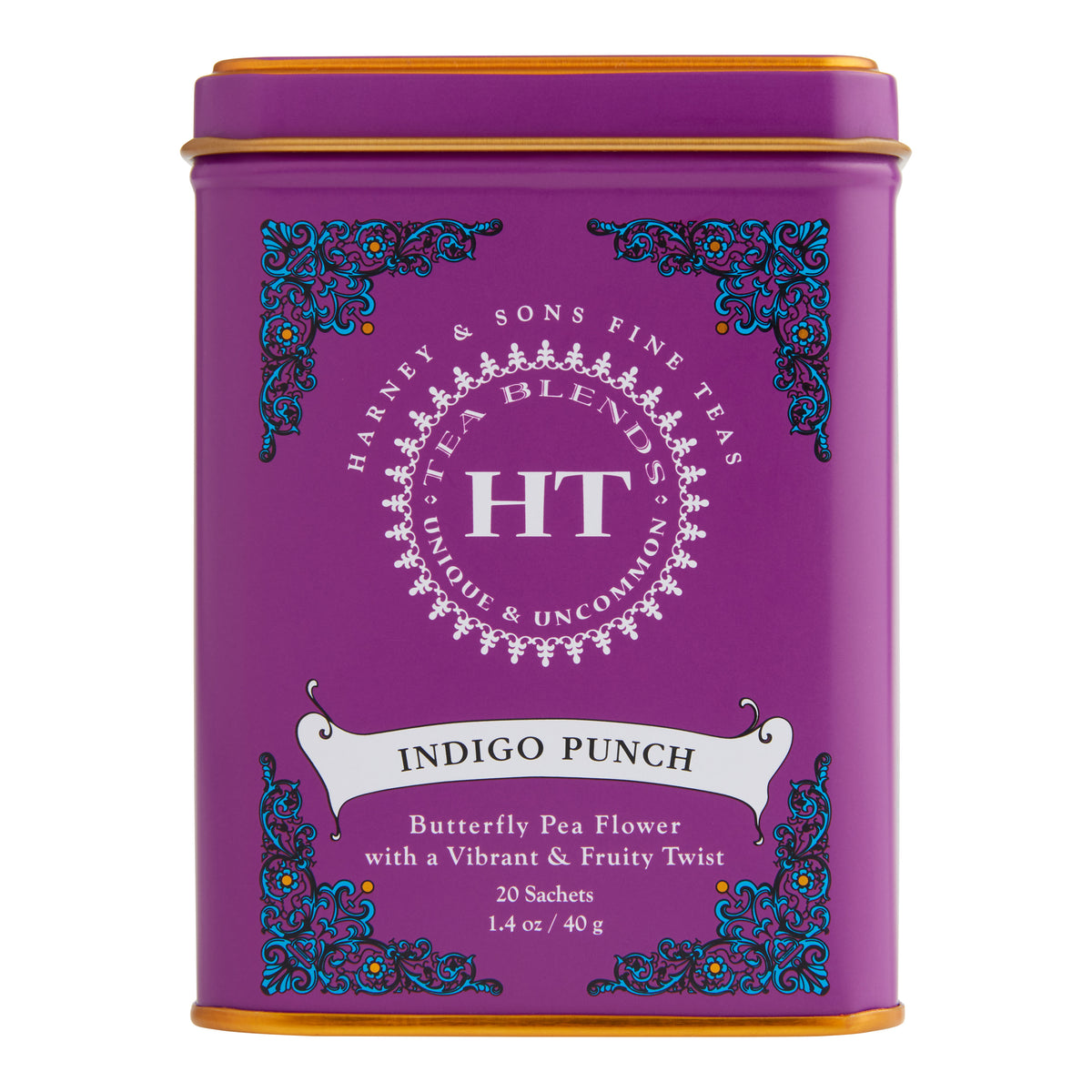 Harney & Sons Indigo Punch Tea Sachets 20 Count