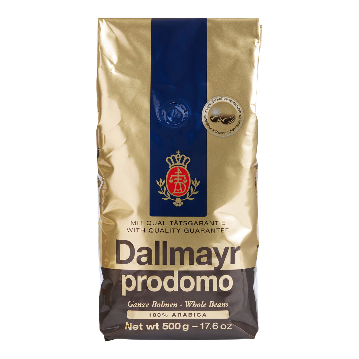 Dallmayr Prodomo Whole Bean Coffee 17.6 Oz.